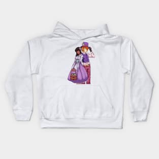 Spring Easter Couple Kids Hoodie